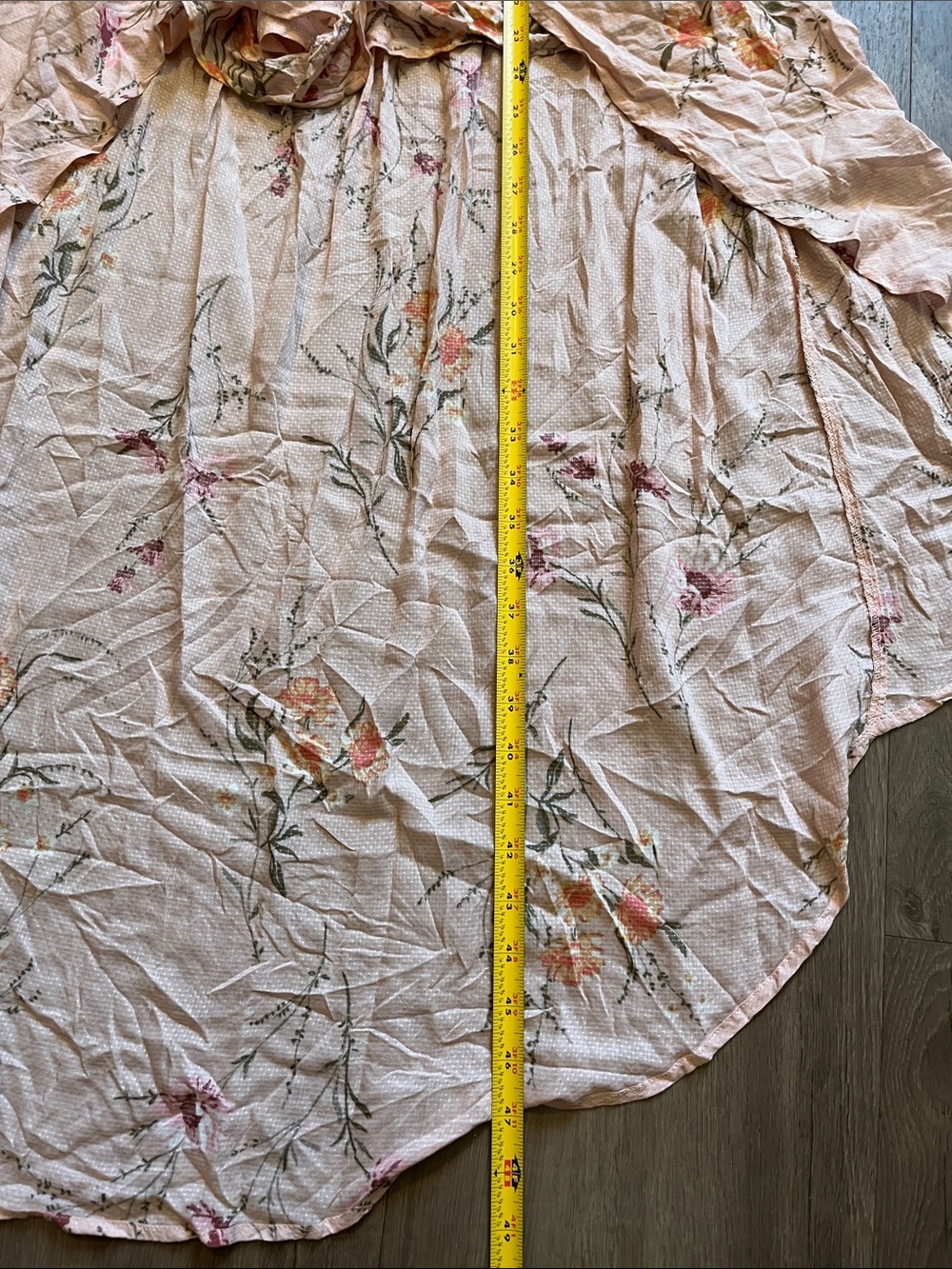 Altar'd State Blush Pink Floral Sleeveless Romper - Picture 3 of 6